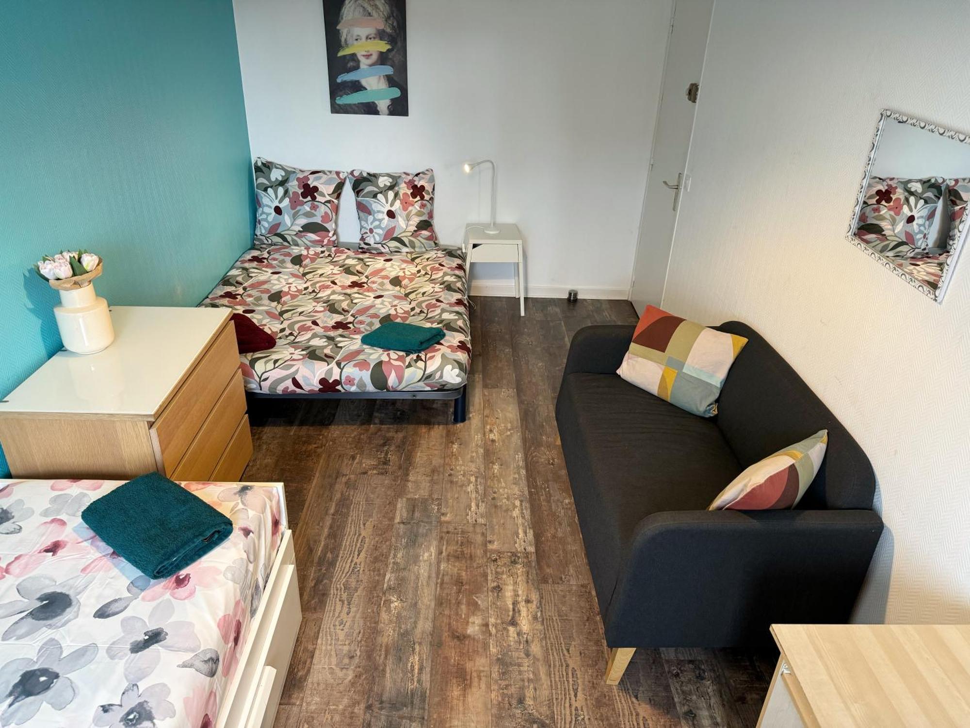 09 Chic & Cosy Grand Appart 4 Pieces 75M2 Hypercentre Wifi Smart Tv Netflix Saint-Etienne  Exterior foto